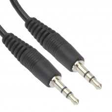 Кабель AUX 3,5 мм Jack - 3,5 мм Jack (3 м) Черный