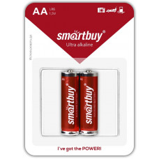 Батарейка AA LR6 Smartbuy Alkaline 1.5V (2 шт. в блистере)