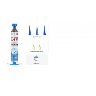 Клей JCID TP-010B (10 мл, полиуретановый, черный) Клей JCID TP-010B (10 мл, полиуретановый, черный)