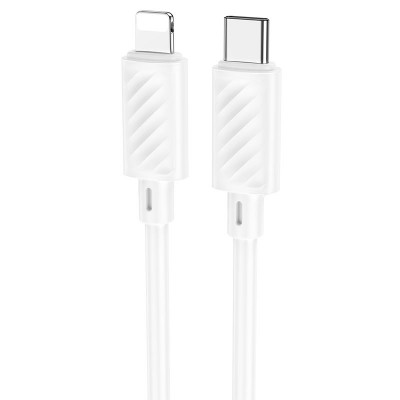 Кабель Type-C - Lightning (для iPhone) Hoco X88 (2м) (27W, PD) Белый