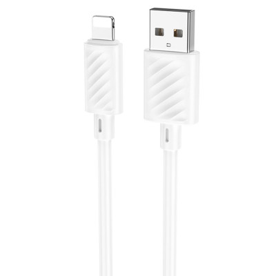 Кабель USB - Lightning Hoco X88 (2м) (20W, PD) Белый