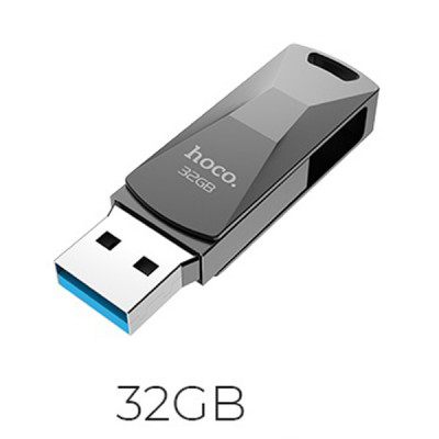 USB-флеш 32GB (USB 3.0) Hoco UD5 Wisdom Серебро