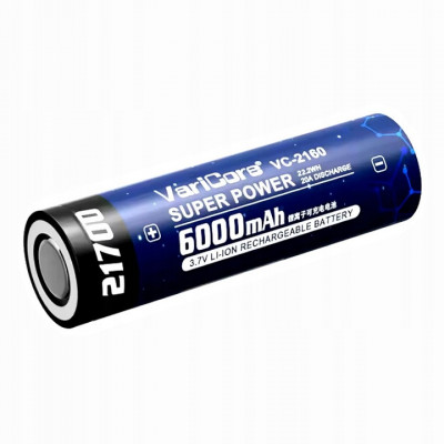 Аккумулятор 21700 VariCore 3.7V 6000 mAh 20A Высокотоковый