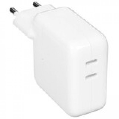 Сетевое зарядное устройство Type-C для iPhone 15, 15 Plus, 15 Pro, 15 Pro Max (35W, PD) Белый