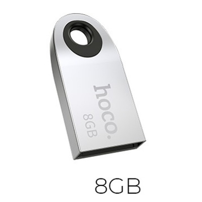USB-флеш 8GB (USB 2.0) Hoco UD9 Insightful Серебро